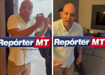Vídeo mostra secretário de VG gritando com a PF e recebendo voz de prisão