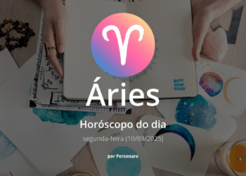 Horóscopo de Áries: veja a previsão para hoje, segunda-feira (10/03/2025)