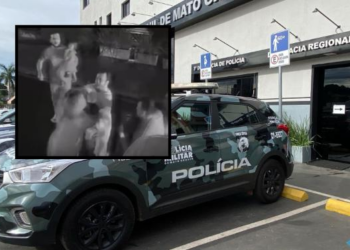 Vídeo – Biomédica é espancada por dois homens e uma mulher após discussão na saída de restaurante