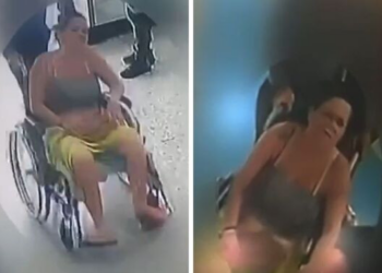 Vídeo mostra assassina chegando no hospital para registrar criança que foi arrancada do ventre da mãe