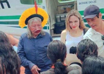 Deputada aciona ministério sobre visita de Angelina Jolie à aldeia em MT