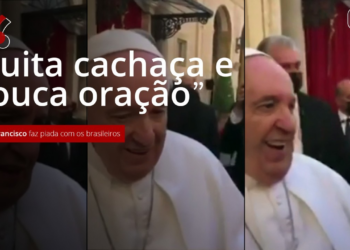 Papa Francisco já fez piada sobre brasileiros: 'Não têm salvação. É muita cachaça e pouca oração'