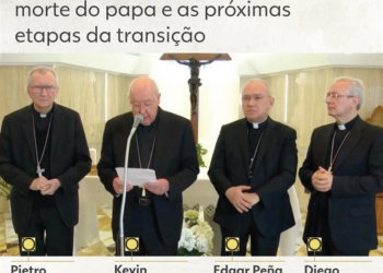Kevin Farrell e cardeais: quem é quem no anúncio da morte do papa Francisco