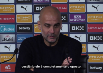 Guardiola elogia Nunes, autor do gol da vitória: 'Incrivelmente amado'