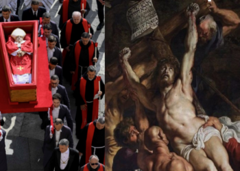 Hora da Misericórdia: Vaticano fecha caixão de Francisco as 15h (de Brasília), hora da morte de Jesus; Entenda simbologia