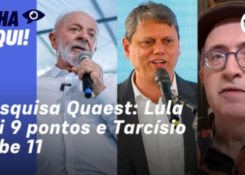 Reinaldo analisa pesquisa Quaest que mostra vitória de Lula contra adversários da direita