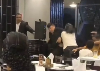 Garçons trocam socos em churrascaria em Cuiabá