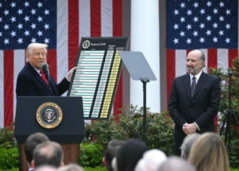 ‘Tarifaço’ de Trump: como os principais parceiros comerciais dos EUA reagiram às tarifas recíprocas