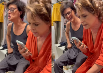 Drica Moraes ajuda atriz a se livrar de ligação de telemarketing