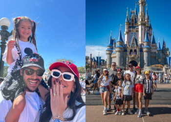 Após palestra em Harvard, Sabrina Sato curte parque da Disney