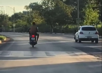 Motorista filma morte de motociclista na Av. Mário Andreazza