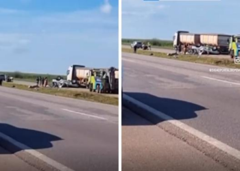 Adolescente de 14 anos é arremessado para fora de carro e morre em acidente; vídeo