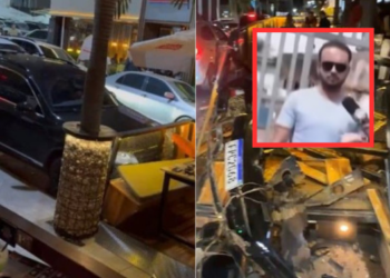 Homem que destruiu deck do Haru se apresenta na delegacia e é liberado