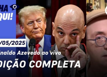 Olha Aqui com Reinaldo Azevedo | Programa completo | 29 de maio de 2025
