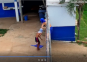 Câmeras do Vigia Mais MT identificam invasão e impedem adolescentes de furtarem escola de Várzea Grande