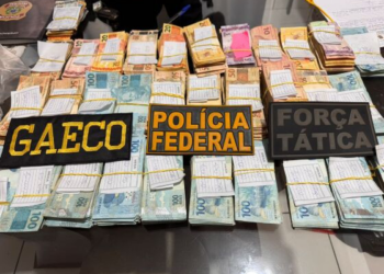 Mulher é presa tentando fugir com meio milhão escondido em painel de carro