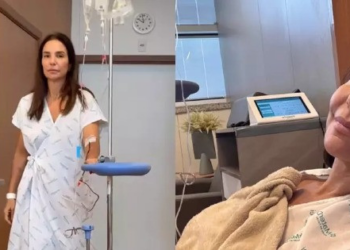 Ivete Sangalo grava vídeo no hospital