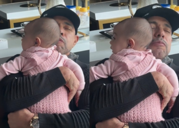 Zezé Di Camargo curte a filha Clara, após Dia das Mães longe de Graciele: ‘Chamego’