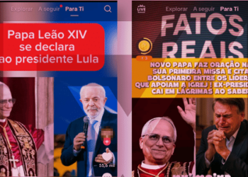 Declarações públicas do papa Leão XIV não citam nem Lula nem Bolsonaro