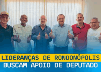 Deputado Sebastião Rezende recebe lideranças de Rondonópolis e reforça compromisso com o desenvolvimento do município
