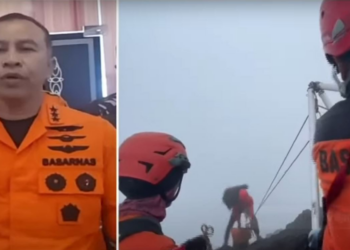 TV da Indonésia mostra momento em que corpo de Juliana Marins é trazido para trilha