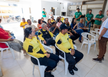 Agentes tem palestra sobre como agir em casos de rompimentos de cabos elétricos