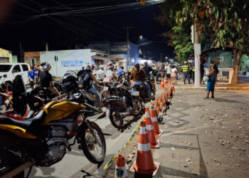 Cinco condutores são presos durante Operação Tolerância Zero Sobre Duas Rodas em Várzea Grande