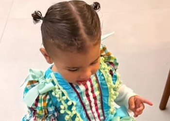 Bruna Biancardi encanta seguidores ao mostrar Mavie com vestido caipira ‘Fofura’