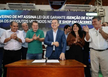 Mauro sanciona lei que cria Free Shop; vídeo