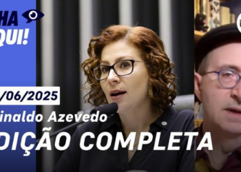 Olha Aqui com Reinaldo Azevedo | Programa completo | 04 de junho de 2025