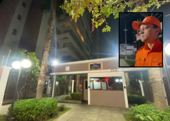 Bombeiros: Incêndio começou na sacada técnica, onde ficam aparelhos de ar condicionado