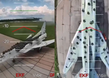 Rússia usou pneus para camuflar aviões de combate e tentar enganar drones da Ucrânia; entenda por que não funcionou