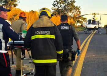 Pai e mãe morrem e crianças ficam gravemente feridas em acidente; veja vídeo