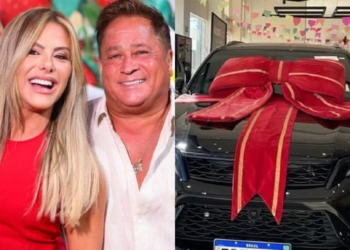 Veja o valor do carrão de luxo que Leonardo deu a Poliana Rocha