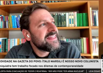 Italo Marsili, médico psiquiatra, é o novo colunista da Gazeta do Povo
