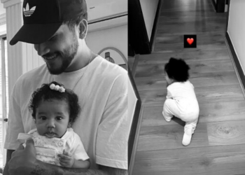 Yuri Lima mostra filha com Iza engatinhando em vídeo