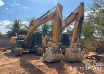 Batalhão Ambiental fecha terceiro garimpo ilegal nesta semana e apreende maquinários