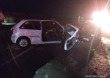 Acidente grave deixa duas vítimas feridas entre Jandaia e Mandaguari