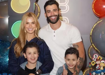 Gusttavo Lima celebra aniversário do filho mais velho com Andressa Suita: ‘8 anos’