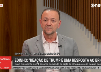Presidente do PT diz que taxa de 50% imposta por Trump é 'postura autoritária' e defende Brasil soberano