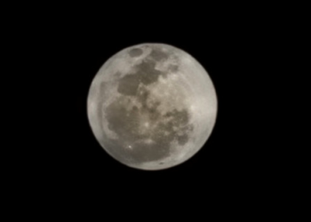 “Lua do veado” já pode ser vista de Cuiabá