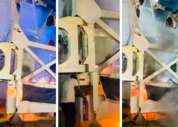 Roda gigante da Expoagro é interditada pelos bombeiros