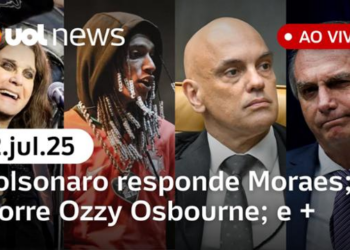 UOL News 2ª Edição com Diego Sarza | Programa Completo | 22 de julho de 2025