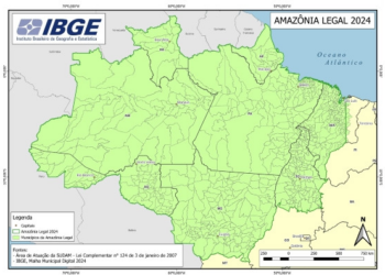 IBGE confunde MT com MS e apaga o Acre