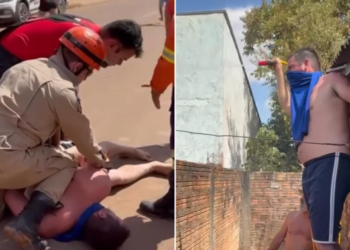 Vizinho que ajudou apagar incêndio em casa de idosos é preso por chamar bombeiro de "negão filho da puta"