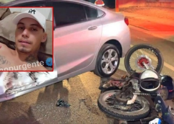 Batida entre moto e Cruze mata jovem