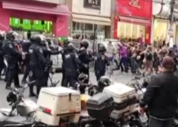 Guardas e ambulantes entram em confronto no Brás, em São Paulo