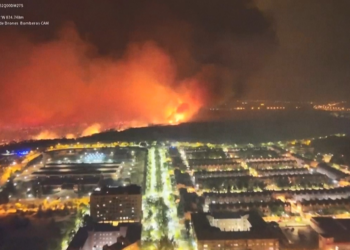 Incêndio em Madri deixam um morto