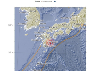 Terremoto de magnitude 5,7 atinge Kyushu, no Japão