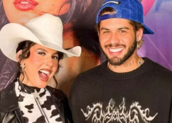 Zé Felipe admira Ana Castela em show e ela reage: “Faz alguma coisa”